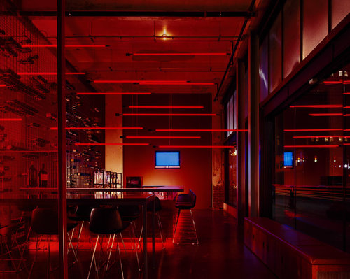 Red Prime Steakhouse dining area